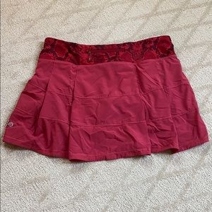 Lululemon tennis skirt